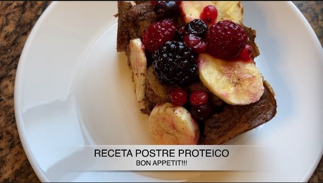 RECETA POSTRE SALUDABLE