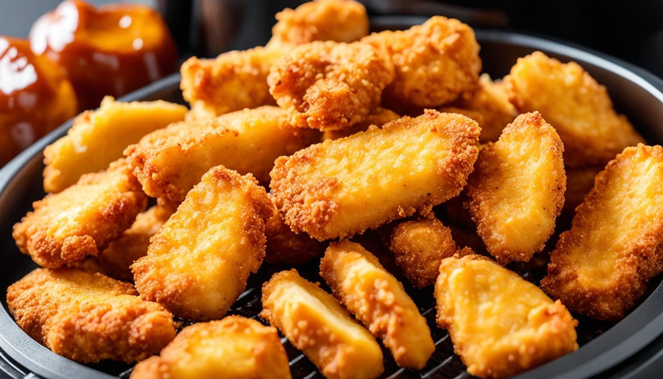 Nuggets De Pollo Crujientes En Freidora De Aire